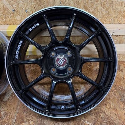 JDM Rare SizeAdvanRZLightweight166.5J+3598/4-holeFiat 500 Abarth Stree No Tires - Image 8