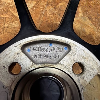 JDM Rare SizeAdvanRZLightweight166.5J+3598/4-holeFiat 500 Abarth Stree No Tires - Image 10