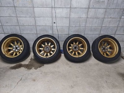 JDM Subaru WRX STI genuine BBS wheel 4-piece set (No Tires) - 画像 (2)