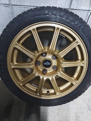 JDM Subaru WRX STI genuine BBS wheel 4-piece set (No Tires) - 画像 (5)