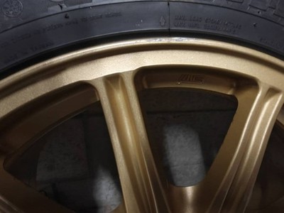 JDM Subaru WRX STI genuine BBS wheel 4-piece set (No Tires) - 画像 (11)