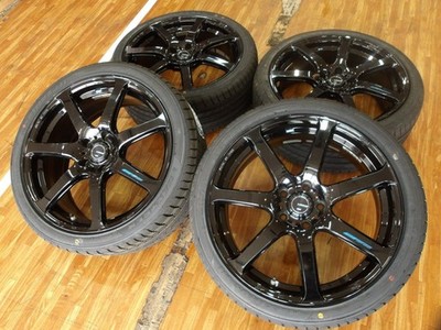 JDM O Delivery WEDS Leonis Navia 07 19 5H114.3 8J+45 245/35R19 WRX S4 No Tires