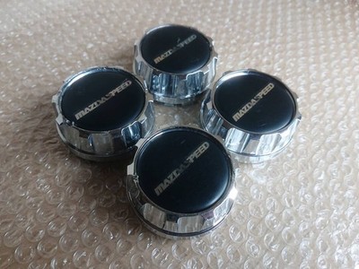 JDM Rare? Panasport Formula Center Cap 4-Individual Set 60mm for Mazda No Tires - Image 3