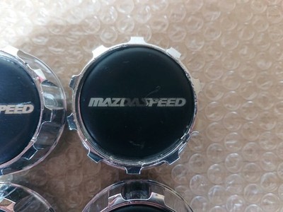 JDM Rare? Panasport Formula Center Cap 4-Individual Set 60mm for Mazda No Tires - Image 5