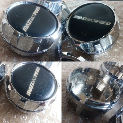 JDM Rare? Panasport Formula Center Cap 4-Individual Set 60mm for Mazda No Tires - Image 8
