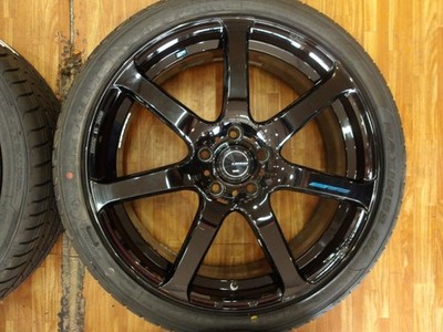 JDM O Delivery WEDS Leonis Navia 07 19 5H114.3 8J+45 245/35R19 WRX S4 No Tires - Image 4