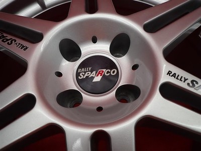 JDM Out of print rare Rally Sparco Tarmac used wheels 4-Wheel Set 7J 17PCD10 (No Tires) - 画像 (9)