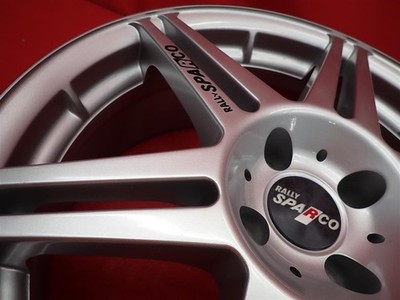JDM Out of print rare Rally Sparco Tarmac used wheels 4-Wheel Set 7J 17PCD10 (No Tires) - 画像 (10)