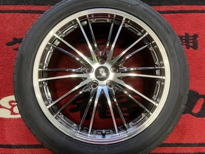 JDM Alphard/Vellfire Trafficstar Fr/Rr 8.0J-19+42 114.3 5H 73Φ Hancock No Tires - Image 10