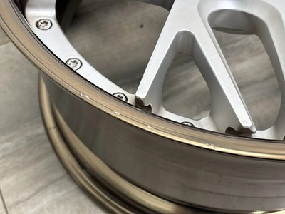JDM Used WORK 4-Wheel Set 19x10.0J +32 PCD 112 Wheels only (No Tires) - 画像 (8)