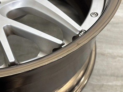 JDM Used WORK 4-Wheel Set 19x10.0J +32 PCD 112 Wheels only (No Tires) - 画像 (9)