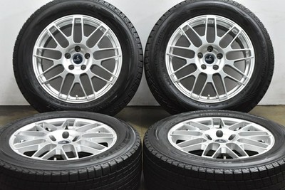 JDM Used aftermarket wheel set 4-piece set 18x7.5J +36 PCD 114.3 2 (No Tires) - 画像 (2)
