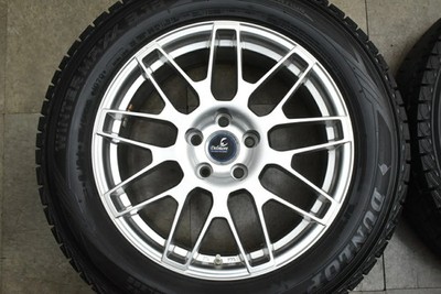 JDM Used aftermarket wheel set 4-piece set 18x7.5J +36 PCD 114.3 2 (No Tires) - 画像 (4)