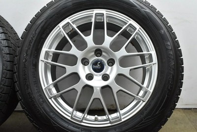 JDM Used aftermarket wheel set 4-piece set 18x7.5J +36 PCD 114.3 2 (No Tires) - 画像 (7)
