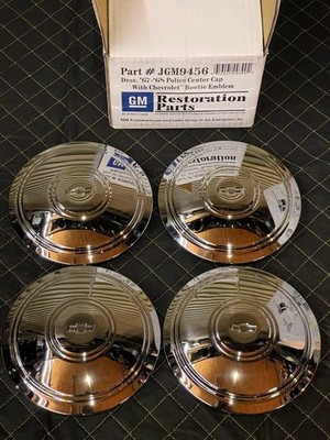 JDM Chevrolet Police Center Cap Set (No Tires)