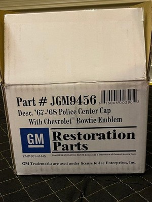 JDM Chevrolet Police Center Cap Set (No Tires) - 画像 (8)