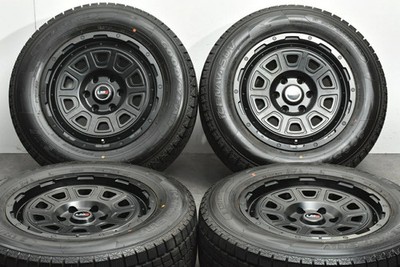 JDM Used Rare Meister wheel set 4-piece set 18x8.0J +25 PCD 139.7 (No Tires) - 画像 (2)