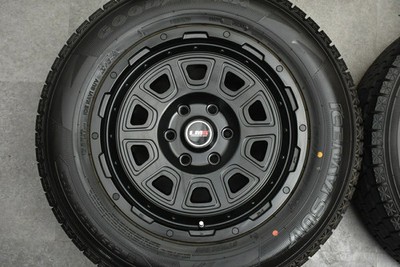 JDM Used Rare Meister wheel set 4-piece set 18x8.0J +25 PCD 139.7 (No Tires) - 画像 (4)