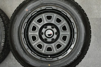 JDM Used Rare Meister wheel set 4-piece set 18x8.0J +25 PCD 139.7 (No Tires) - 画像 (5)