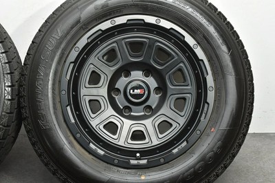 JDM Used Rare Meister wheel set 4-piece set 18x8.0J +25 PCD 139.7 (No Tires) - 画像 (7)