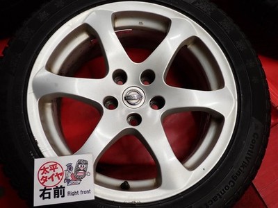 JDM Front and Rear Different Sizes 4BookSkyline V35 Genuine 7.5J/8J +3 No Tires - Image 6