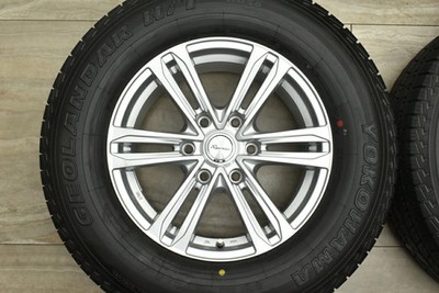 JDM Used YFC 4-Wheel Set 17x7.5J +25 PCD 139.7 265/65R17 112H Yokoh (No Tires) - 画像 (4)