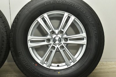 JDM Used YFC 4-Wheel Set 17x7.5J +25 PCD 139.7 265/65R17 112H Yokoh (No Tires) - 画像 (7)