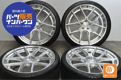 JDM Used BC FORGED HCA381 4-Wheel Set: 21x9.0J +40 21x10.5J +50 P (No Tires)