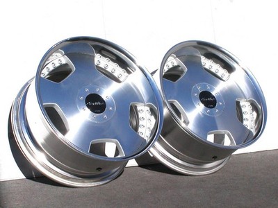 JDM Ultra-deep rim WORK Euroline Dish 9.5J +30 114.3-5H Alphard Celsio No Tires