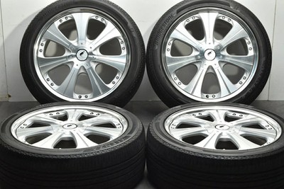 JDM Used Superstar 4-Wheel Set 22x9.5J +53 PCD 150 285/40R22 106W w (No Tires) - 画像 (2)