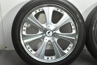 JDM Used Superstar 4-Wheel Set 22x9.5J +53 PCD 150 285/40R22 106W w (No Tires) - 画像 (6)