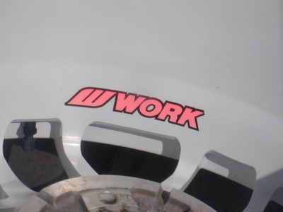 JDM Reverse sled WORK EMOTION M8R 9.5J +38 2Book JZX100 S13 S15 R32 R3 No Tires - Image 5