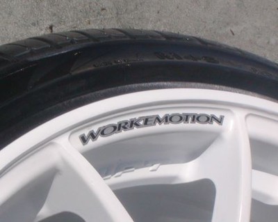 JDM Reverse sled WORK EMOTION M8R 9.5J +38 2Book JZX100 S13 S15 R32 R3 No Tires - Image 6
