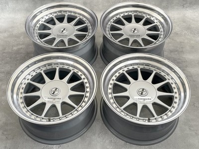 JDM OZ Racing HARTGE forging 3-piece 17x8.5J+13 9.5J+25 BMW full resto (No Tires)