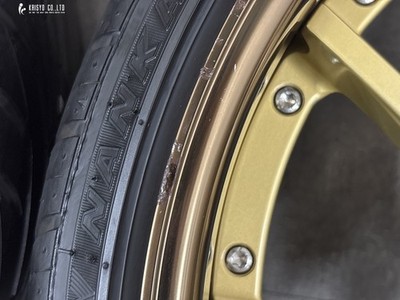 JDM Excellent GrooveWORK Gnosis CVS 20in 10.5J +25 PCD114.3 Naankan UL No Tires - 画像 (8)