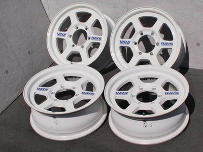 JDM Discontinued RAYS TE37X 6.5J+32 139.7-6H 4-wheel drive for Toyota No Tires