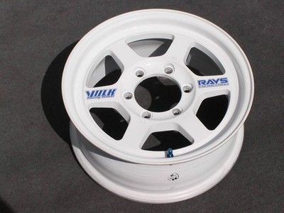 JDM Discontinued RAYS TE37X 6.5J+32 139.7-6H 4-wheel drive for Toyota No Tires - Image 3