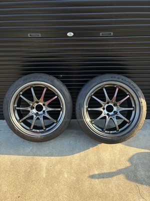 JDM Out of print CE28SL forging 9J +45 114.3 VOLK RAYS 2-Book set ligh No Tires