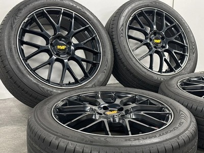 JDM Used MID 4-Wheel Set 197.5J19+48 PCD 114.3 225/55R19 103H Dunlop tir (No Tires) - 画像 (3)