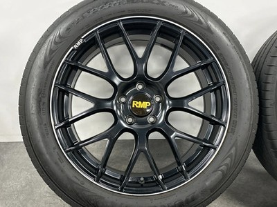 JDM Used MID 4-Wheel Set 197.5J19+48 PCD 114.3 225/55R19 103H Dunlop tir (No Tires) - 画像 (6)
