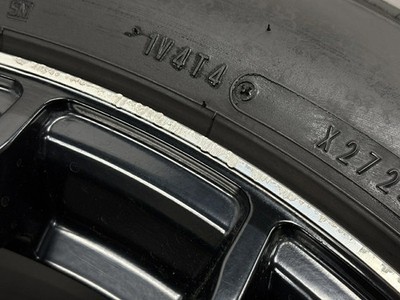 JDM Used MID 4-Wheel Set 197.5J19+48 PCD 114.3 225/55R19 103H Dunlop tir (No Tires) - 画像 (9)