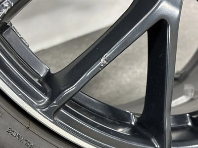 JDM Used MID 4-Wheel Set 197.5J19+48 PCD 114.3 225/55R19 103H Dunlop tir (No Tires) - 画像 (10)