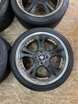 JDM RareWEDS Kranze Cerberus 189J+38 10J+20 PCD114.3 4-hole 4H Out of No Tires - Image 5