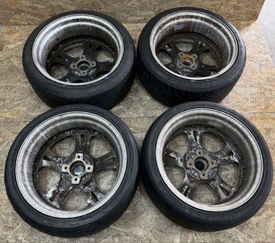 JDM RareWEDS Kranze Cerberus 189J+38 10J+20 PCD114.3 4-hole 4H Out of No Tires - Image 6