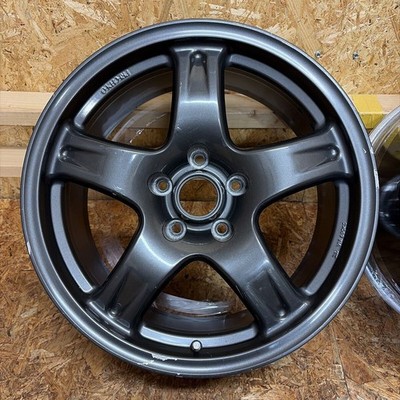 JDM Rare Presidio CST 17x8J +40 114.3/5 holes Mark II Chaser Silv (No Tires) - 画像 (2)
