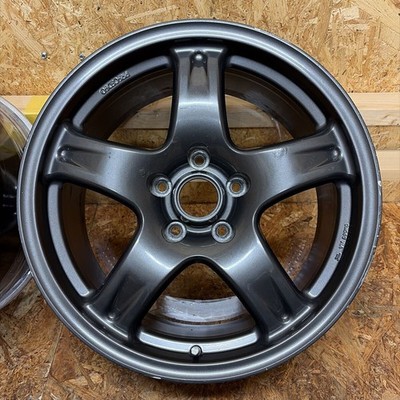 JDM Rare Presidio CST 17x8J +40 114.3/5 holes Mark II Chaser Silv (No Tires) - 画像 (6)