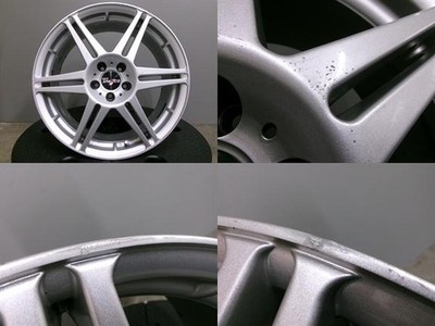 JDM 215/45R17 summer tires rare aftermarket aluminum wheels 175x100 bo (No Tires) - 画像 (4)