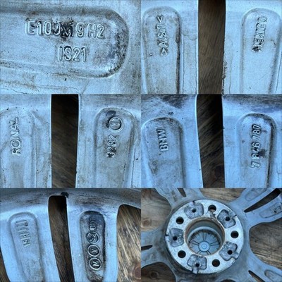 JDM BMW X5 genuine 19x7.5J +32 PCD 120 5 holes x9J/10J +37 /21 PCD 120 No Tires - Image 6