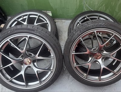 JDM BBS RI-D DURA 19-inch Wheel and Tire Set YOKOHAMA ADVAN V107 BMW F No Tires
