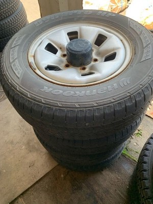 JDM 215/70R15 Toyota Hilux Wheel 4-Book Set Tires Included Center Caps No Tires